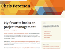 Tablet Screenshot of cpeterso.com